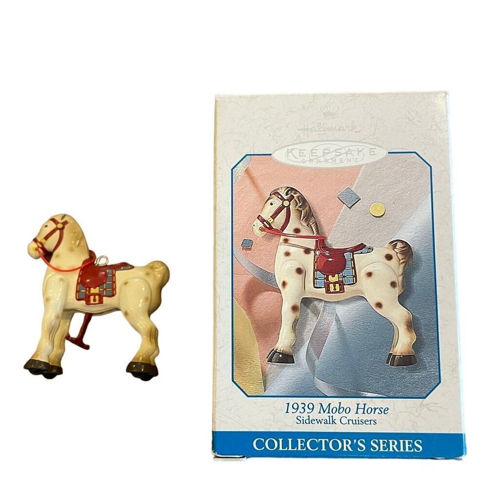 Hallmark Ornament Sidewalk Series 1939 Mobo Horse